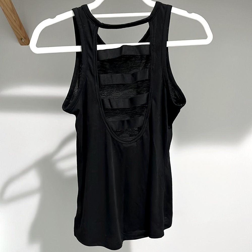Victoria’s Secret VSX sport tank top, black size extra small
